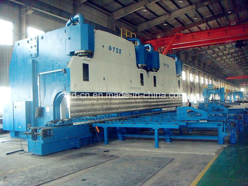 Гидравлический листогибочный пресс с ЧПУ в тандемном / двойном гибочном станке (2-WE67K-1200/7000)