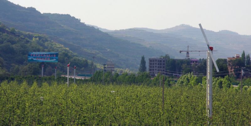 Вентилятор для сада с питанием от солнечной энергии (FSJD-5.5)