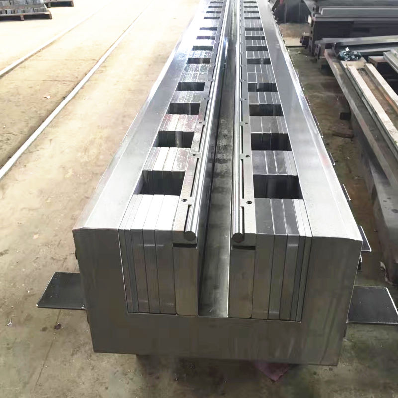 Регулируемый нижний штамп без отверстия (отверстие = 40--200 мм)