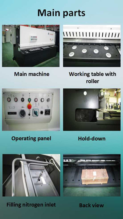 Ножницы для резки мягкой стали из нержавеющей стали (QC12Y-6 * 4000)