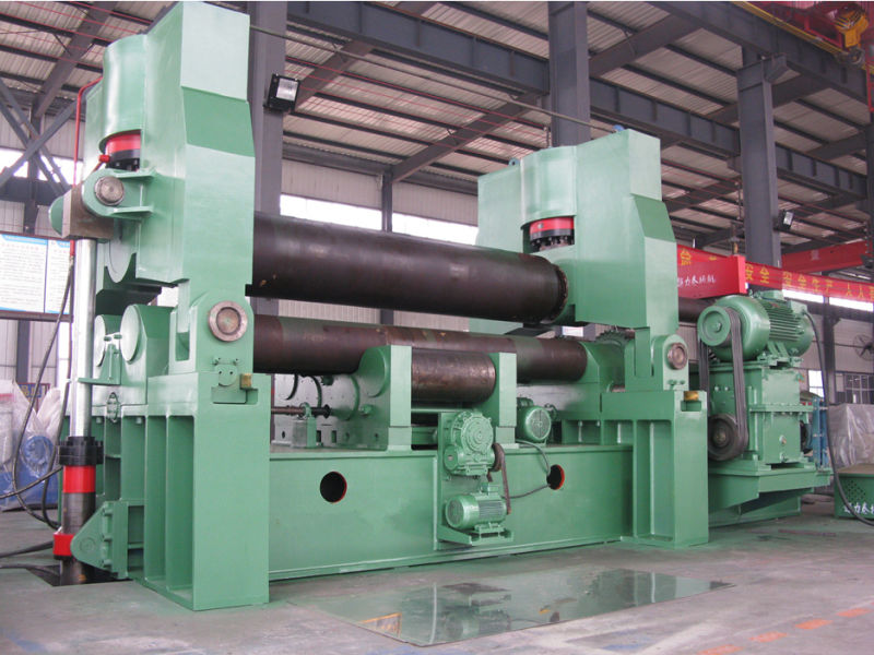 Прокатный станок используется для прокатки листа толщиной 50 мм и длиной 2500 мм (W11S-50X2500)