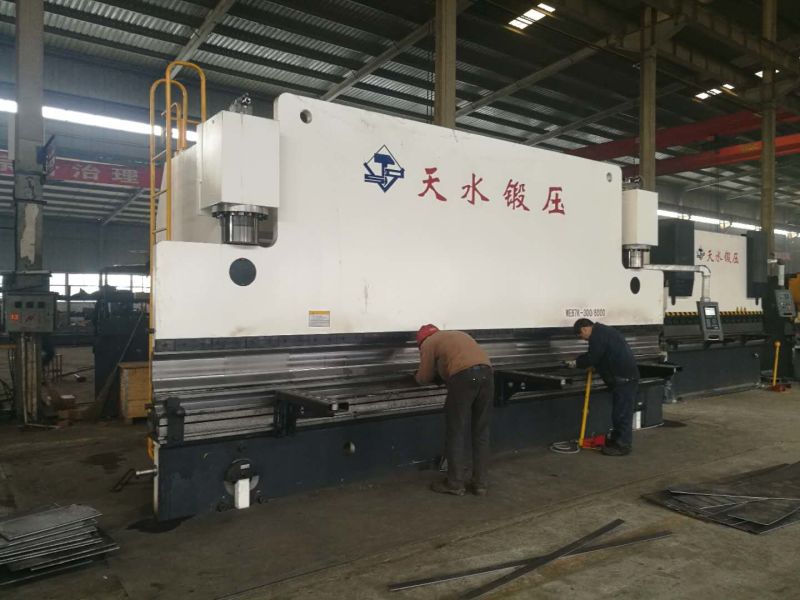 Гибочный станок для гибки мягкой стали (WE67K-300/6000)