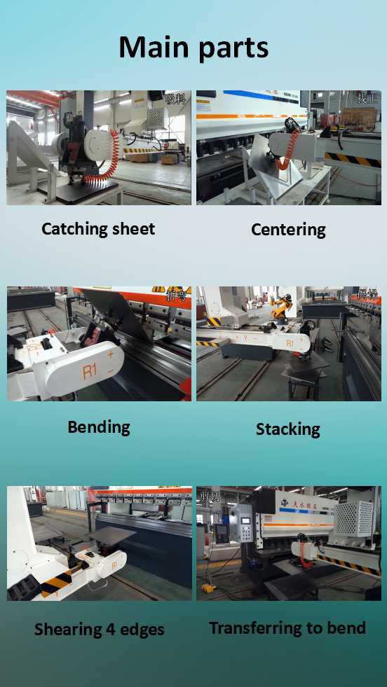 Листогибочный робот / Робот для листового металла (50 кг)