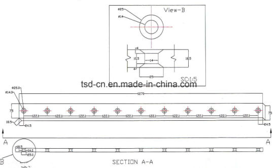 Режущий диск для резки листового металла (L = 1270 мм)
